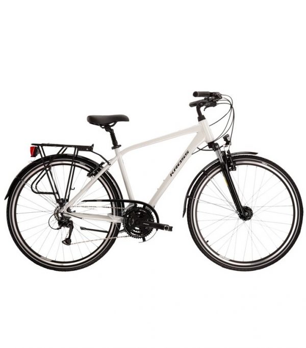 Kross rower Trans 4.0 perłowo-biały 2022
