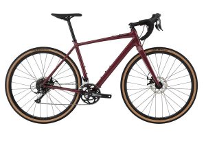 Cannondale Topstone 3 wiśniowy