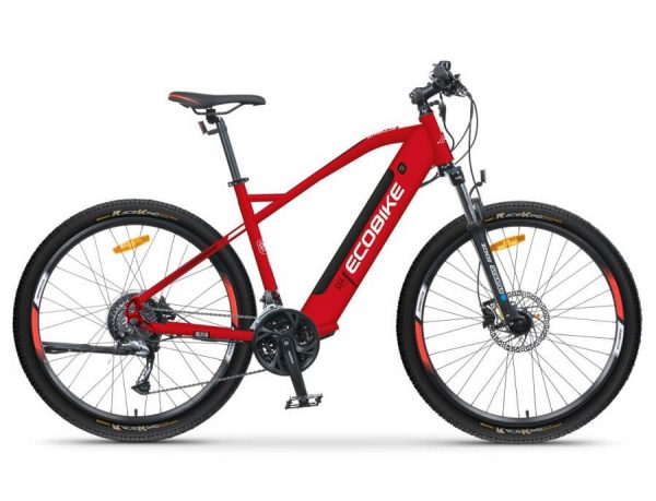 Ecobike rower elektryczny SX4 czerwony 2021