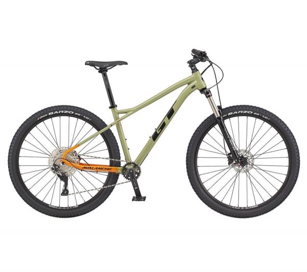 GT rower AVALANCHE 29 ELITE oliwkowo-pomarańczowy 2021