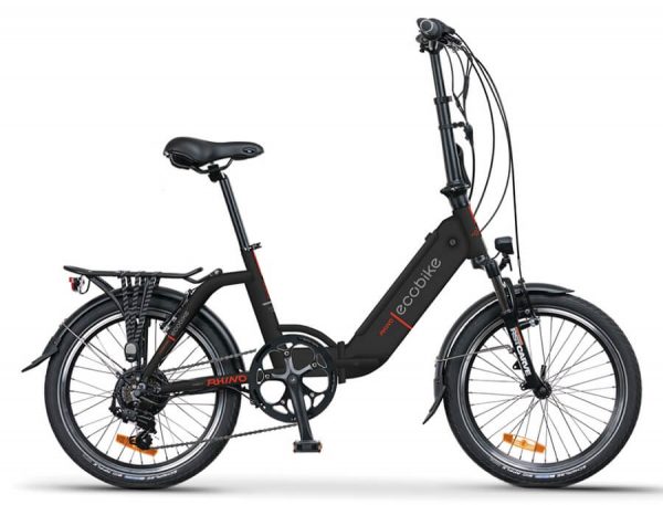 ecobike rower elektryczny Rhino czarny 2021