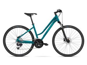 Kross rower Evado 5.0 damski turkusowo-zielony 2022