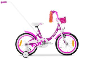 Tabou Rower Mini 12 purpurowo-biały 2022