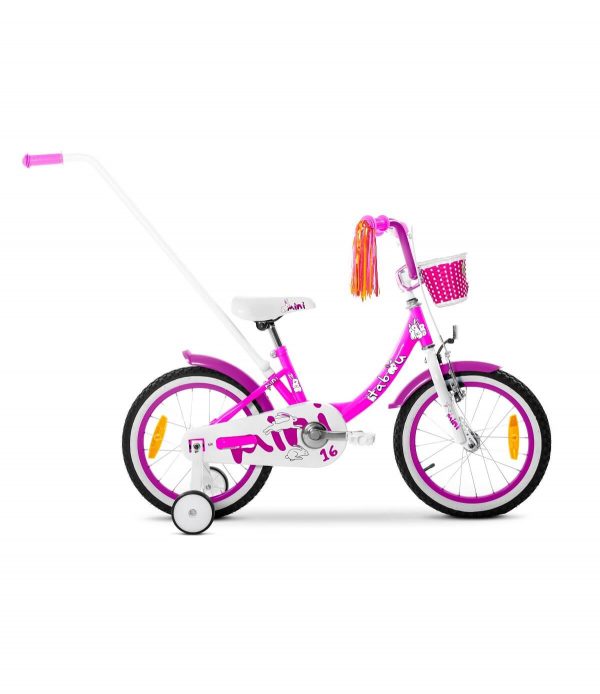 Tabou Rower Mini 12 różowo-biały 2022