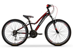 Tabou Rower Poison 24 1.0 czarno-czerwony 2022