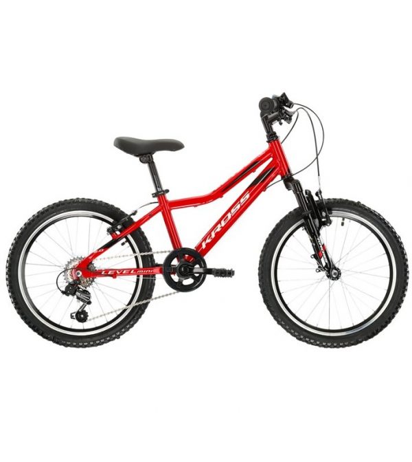 Kross rower Level mini czerwono-czarny 2022