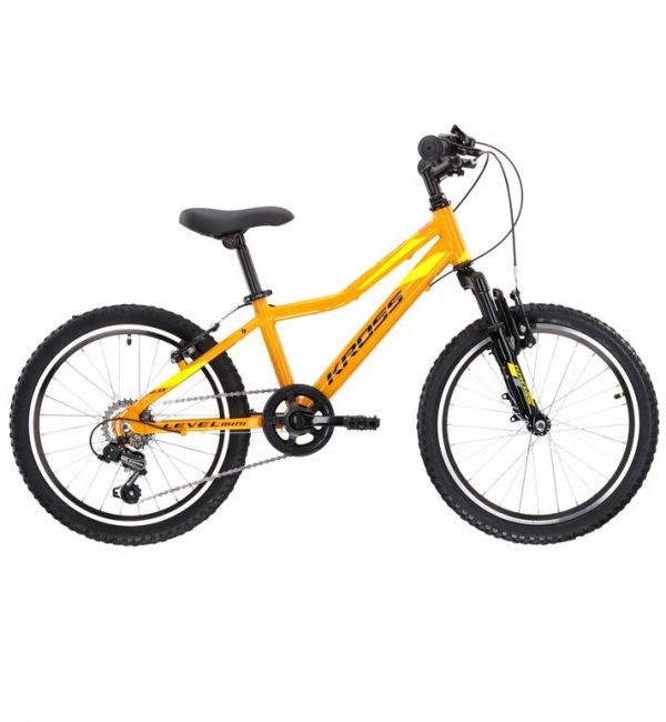 Kross rower Level mini żółty 2022