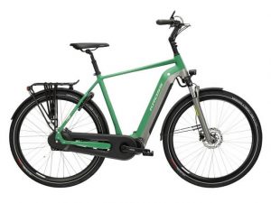 Kross rower Sentio Hybrid 6.0 zielono-szary męski 2023