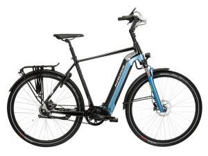 Kross rower elektryczny Sentio Hybrid 7.0 męski czarno-niebieski 2023