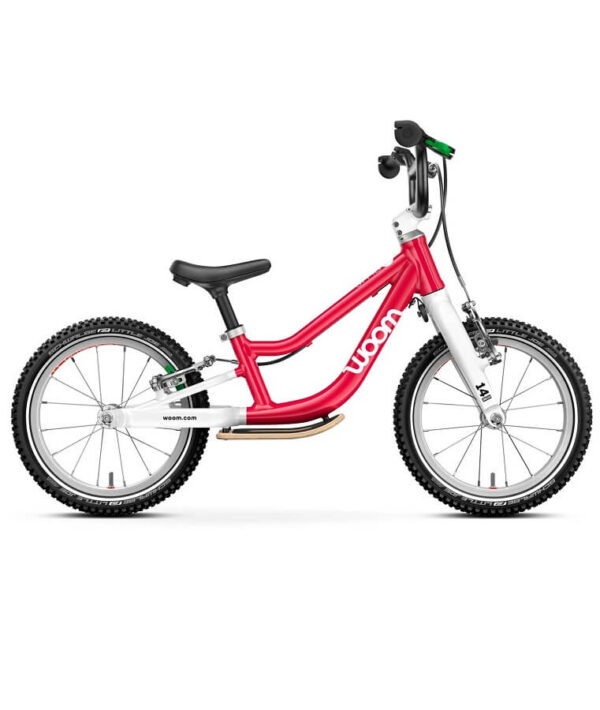 woom rowerek biegowy GO 1 Plus hot pink